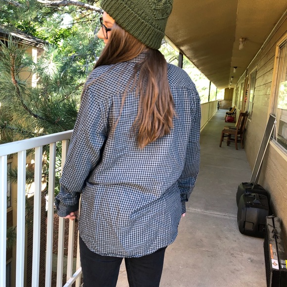 Vans plaid flannel button up shirt - Picture 6 of 7